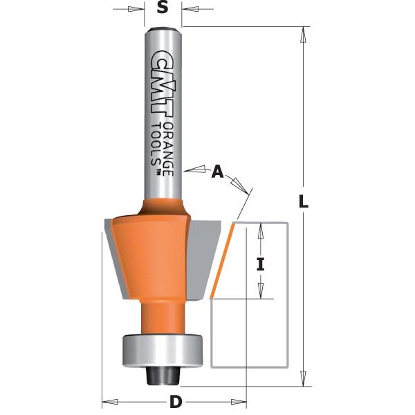Faasifrees CMT; S=6 mm; D=12,7 mm
