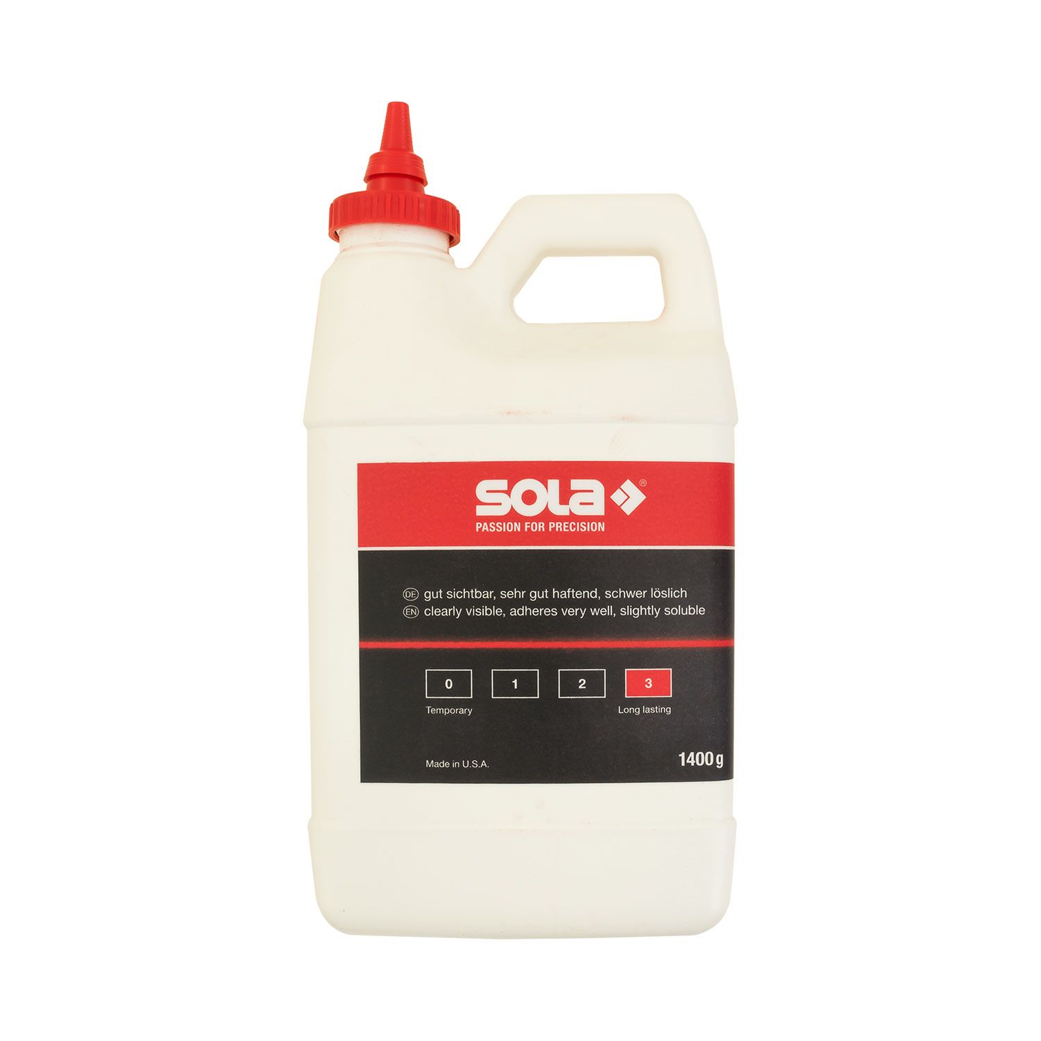 Märgistus täitekriit Chalk line mõõdulindile Sola CPR 1400; 1,4 kg