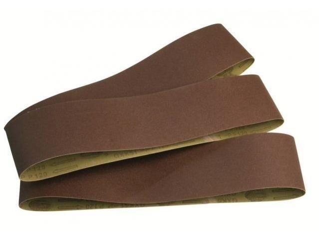 Lihvlint Scheppach; 25x762 mm; P60/P100/P180; 5 tk