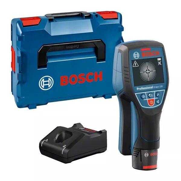 Digitaalne detektor Bosch D-TECT 120; 12 V; 1x 1,5 Ah