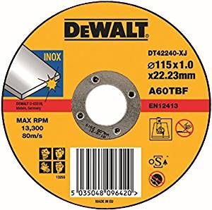 Abrasiiv lõikeketas DeWalt DT42240Z; 115x1,2 mm