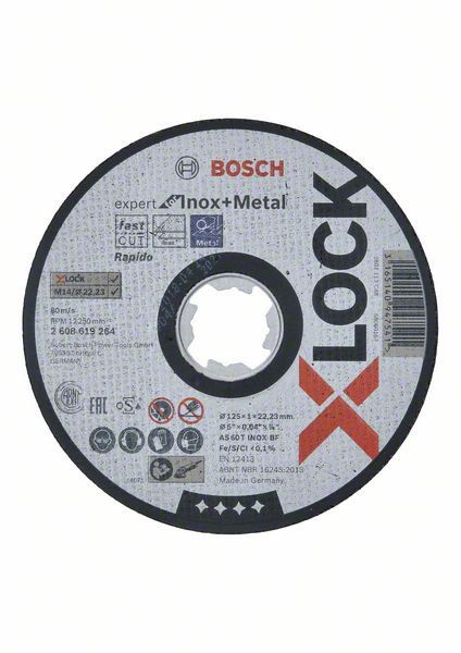 Lihvketas Bosch Expert Inox+Metal; Ø125x1,0 mm