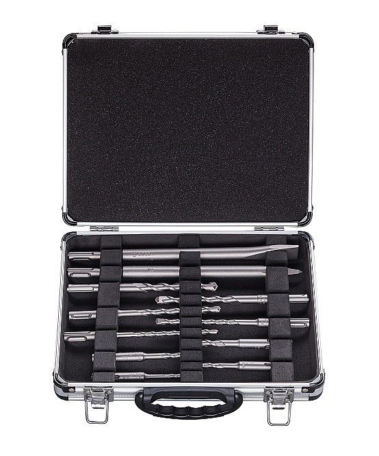 Puuride ja meislite komplekt Bosch; SDS-Plus 11 osa.