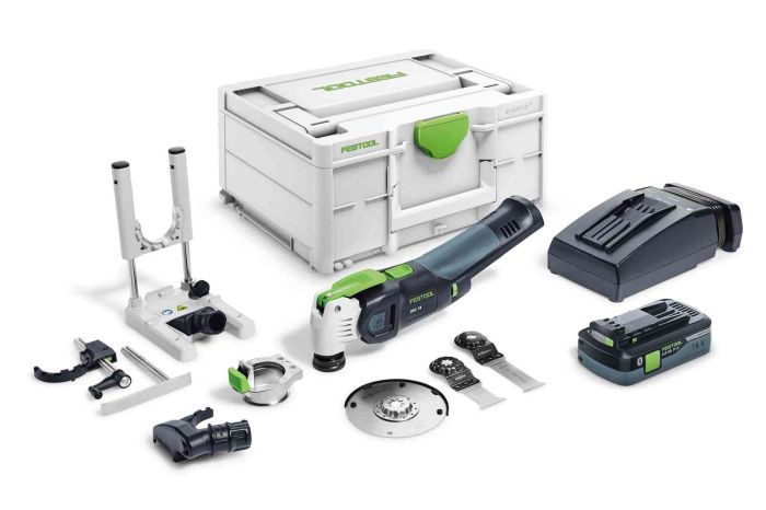 Universaalne tööriist Festool OSC 18 HPC 4,0 EI-Set VECTURO; 18 V; 1x4,0 Ah aku
