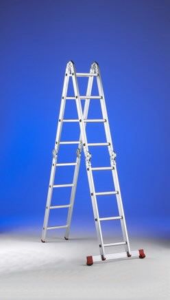 Multifunktsionaalne redel Svelt Dady Plus 4x4; 4,66 m