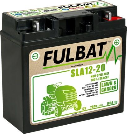 Aku murutraktoritele Fulbat SLA12-20; 12 V; 20 Ah geeliga