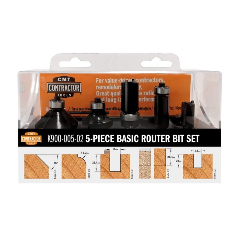 Freeside komplekt CMT Contractor K900-005-02; 8mm; 5 tk