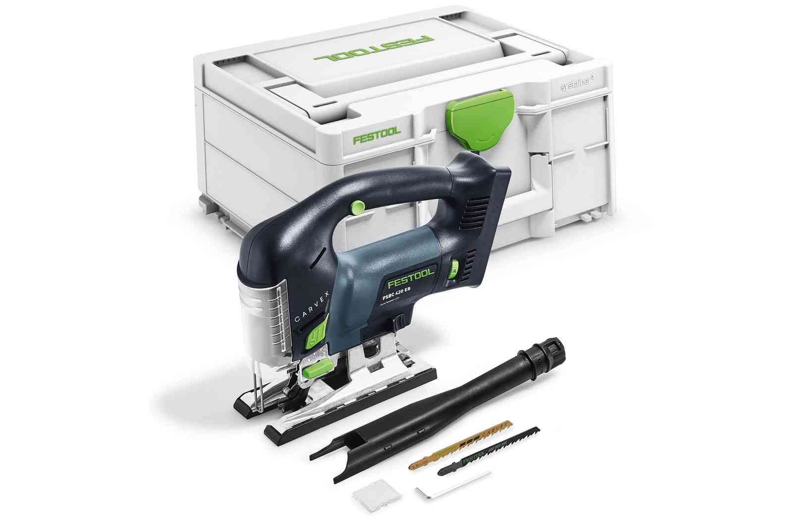 Akutikksaag Festool PSBC 420 EB-Basic CARVEX; 18 V; (ilma aku ja laadijata)