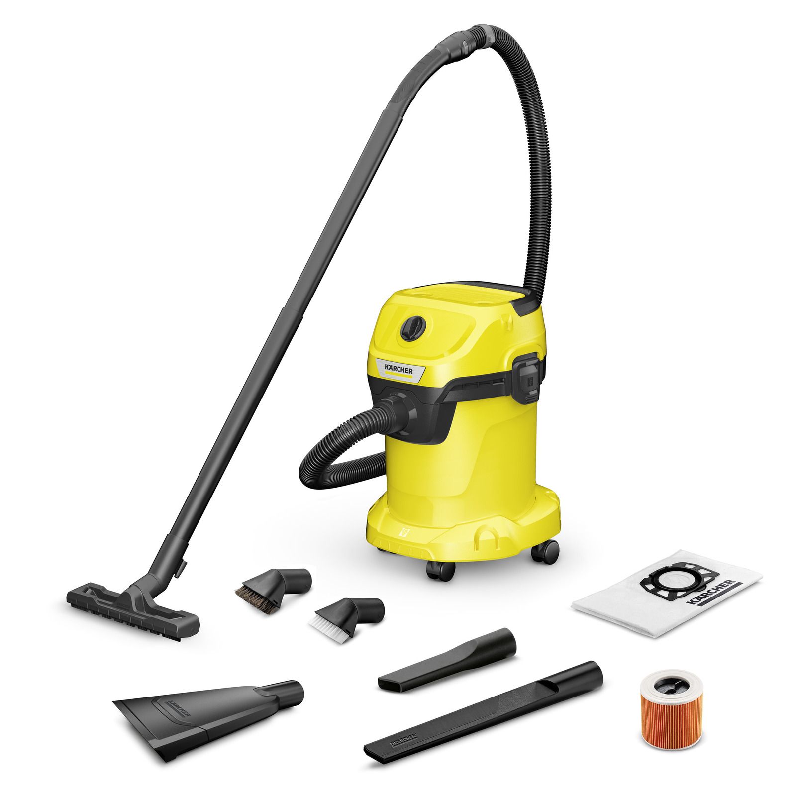 Tolmuimeja kuiv- ja märgpuhastamiseks Karcher WD 3 V-17/6/20 Car
