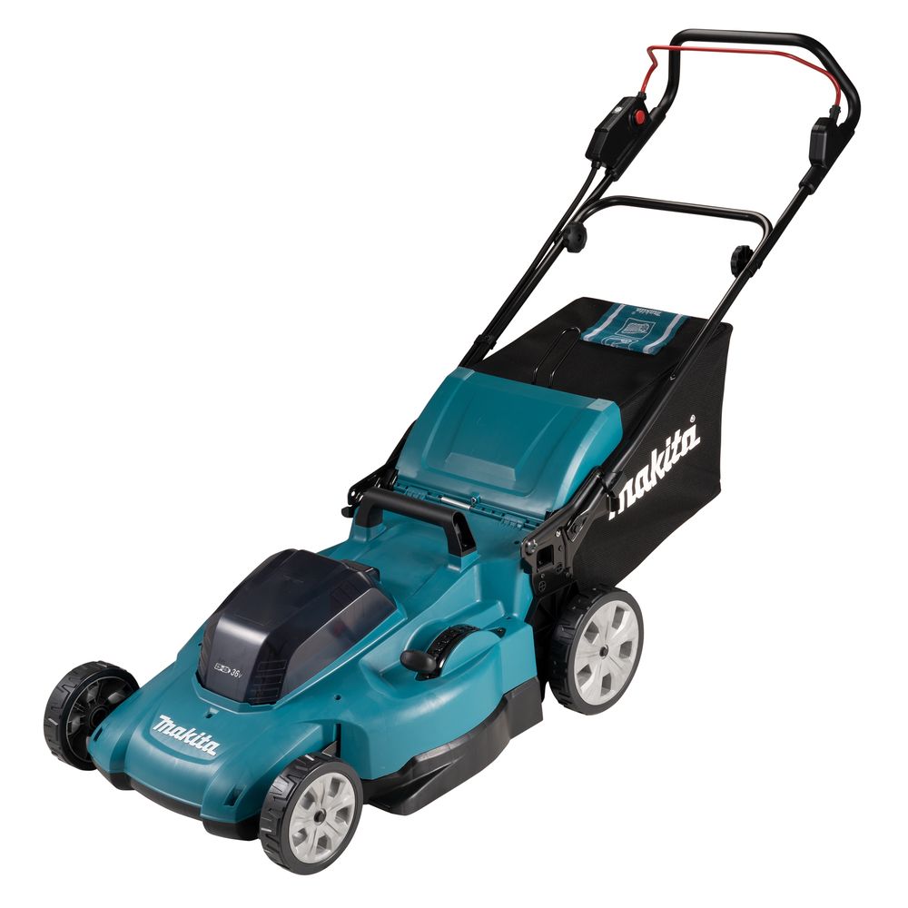 Juhtmevaba muruniiduk Makita DLM538PG2; 2x18 V; 2x6,0 Ah aku