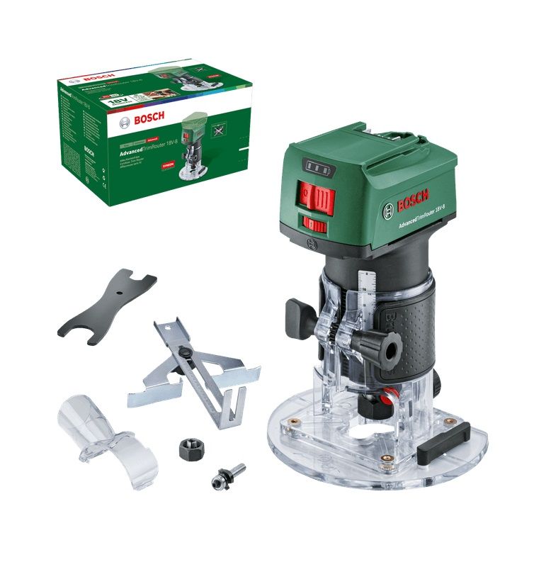 Aku ülafrees/servafrees Bosch AdvancedTrimRouter 18V-8; 18 V (ilma aku ja laadijata)