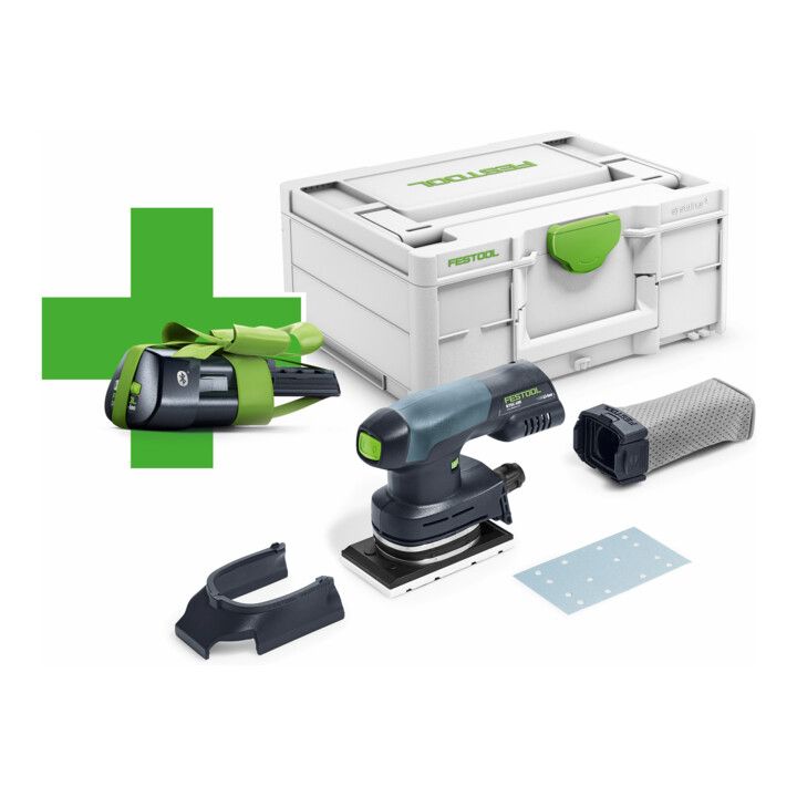 Taldlihvija Festool RTSC 400-Basic-ERGO; (ilma aku ja laadijata) + 3,0 Ah aku kingituseks