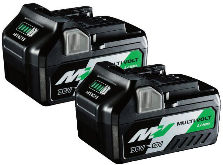 Aku HiKOKI BSL36A18 MULTIVOLT; 36 V/18 V; 2,5/5,0 Ah; Li-ion; 2 tk