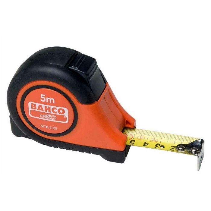Mõõdulint Bahco MTB-5-25; 5 m