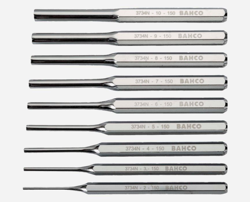 Meislite komplekt Bahco 3734NS/9; 2-10 mm; 9 tk