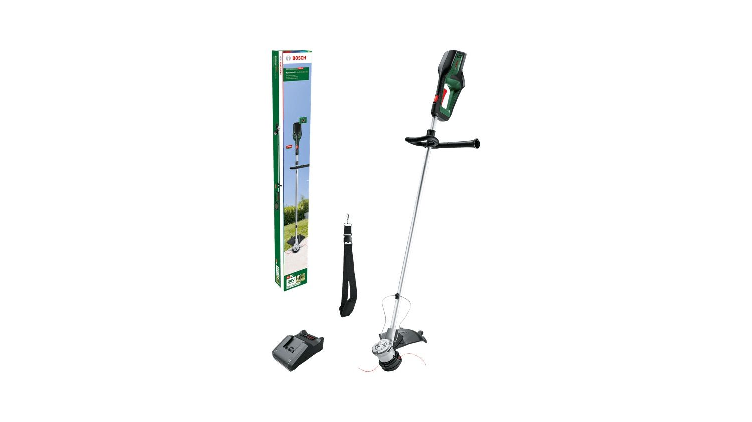 Murutrimmer Bosch AdvancedGrassCut 36V-33; 36 V; 1x2,0 Ah aku