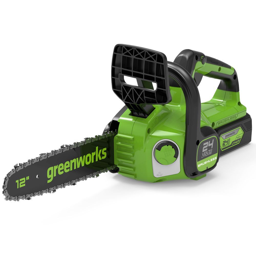 Kettsaag Greenworks GD24CS30K4; 24 V; 1x4,0 Ah; 30 cm lint