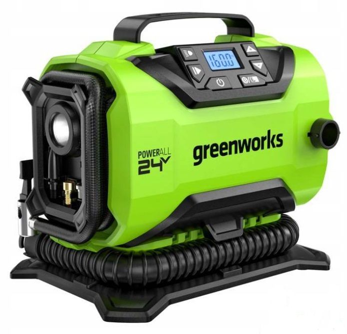 Akuõhukompressor Greenworks G24IN; 24 V (ilma aku ja laadijata)