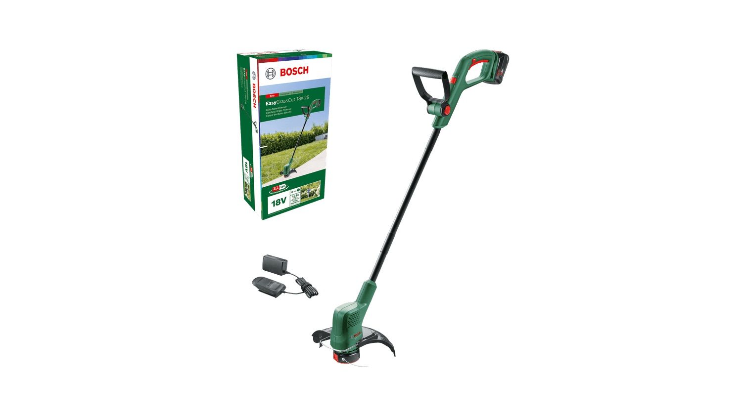 Murutrimmer Bosch Easy GrassCut 18V-26; 18 V; 1x2,5 Ah aku