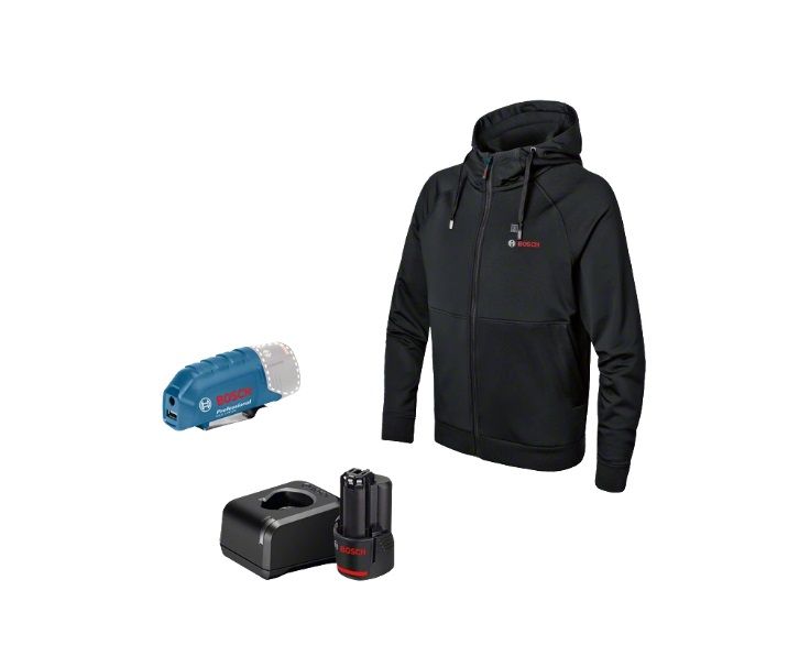 Kampsun Bosch GHH 12; S; 18 V; 1x2,0 Ah + usb adapter GAA 12V-21