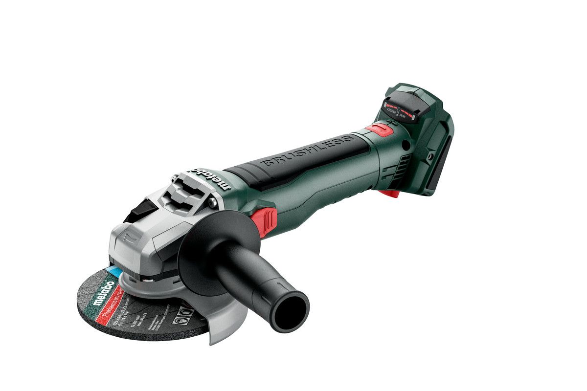 Nurklihvija Metabo W 18 LT BL 11-125; 18 V (ilma aku ja laadijata)