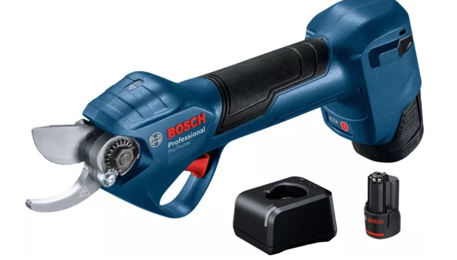 Lõikekäärid Bosch Pro Pruner; 12 V; 2x3,0 Ah aku