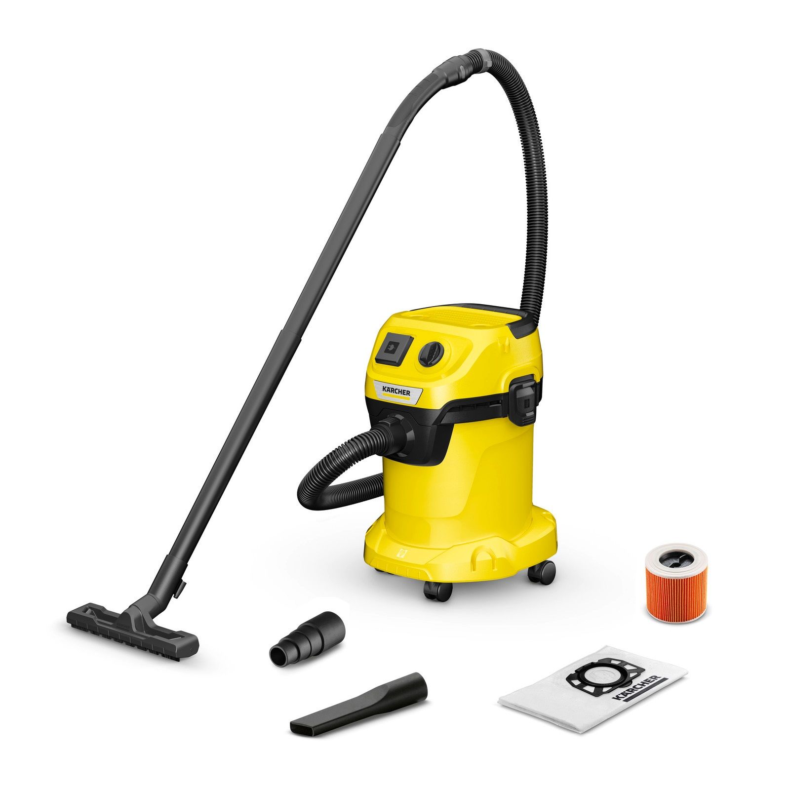 Tolmuimeja kuiv- ja märgpuhastamiseks Karcher WD 3 P V-17/4/20