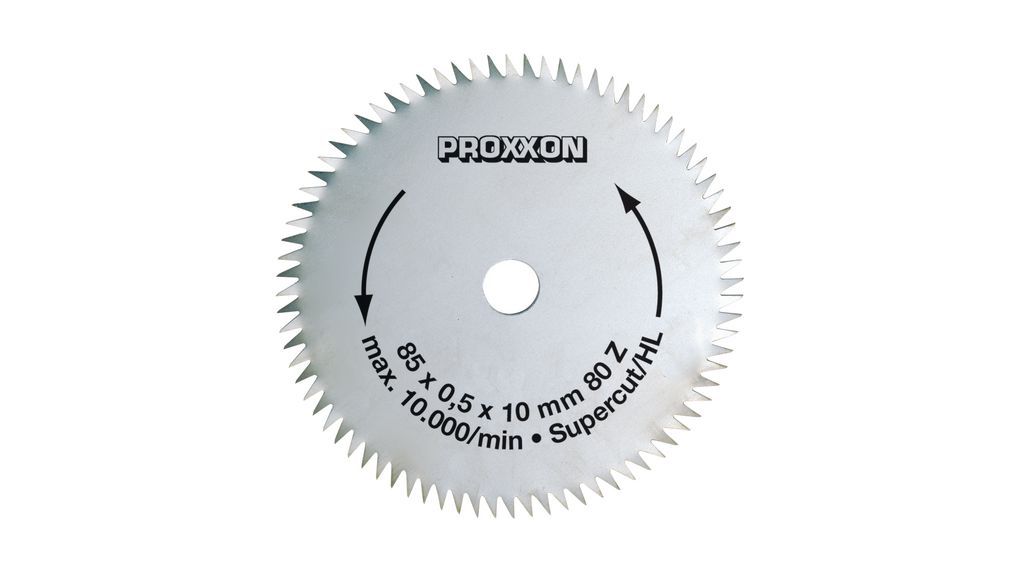 Lõikeketas Proxxon; 85x0,5x10,0 mm; Z80