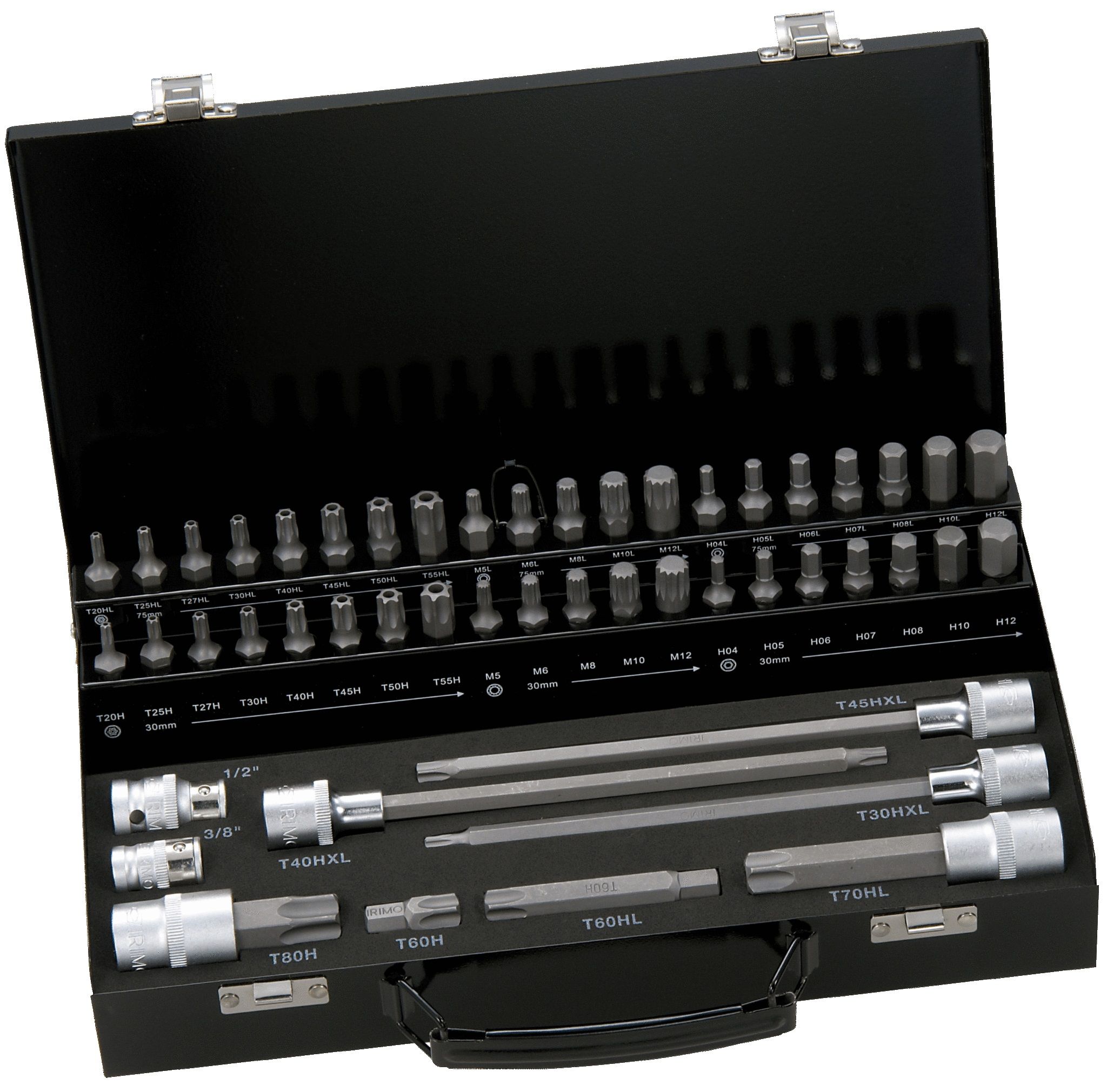 Kruviotsikute komplekt Bahco BE5049T; 49 tk