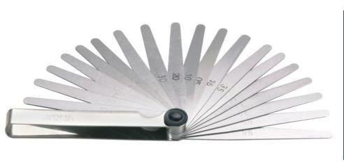 Lehtkaliiber Bahco 1547; 0,05-1 mm; 20 tk