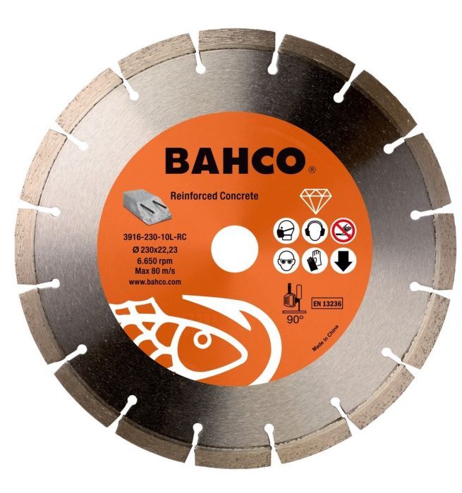 Teemantlõikeketas Bahco 3916-230-10L-RC; 230 mm