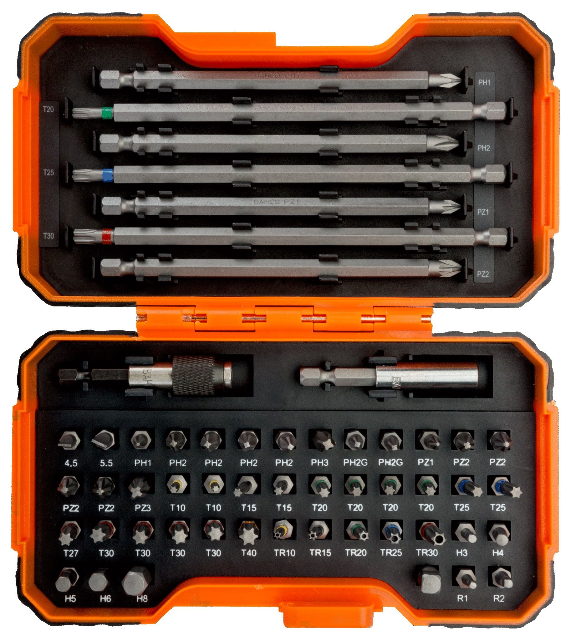 Kruviotsikute komplekt Bahco 59/S54BC; 54 tk