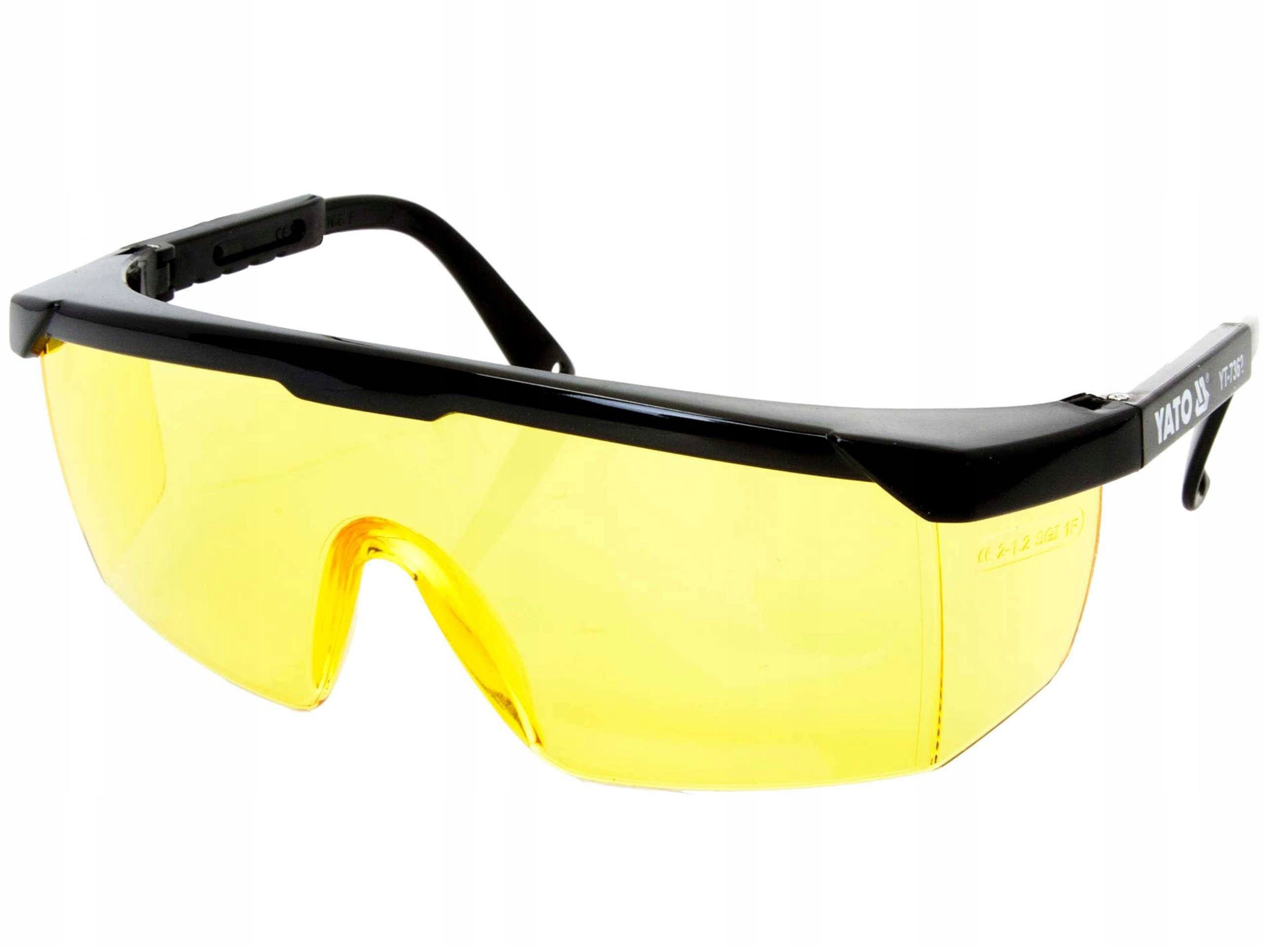 Kaitseprillid Yato YT-7362; kollane