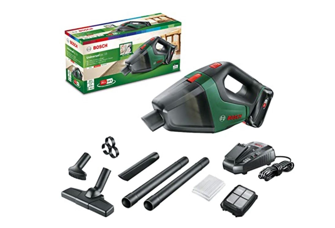 Akutolmuimeja Bosch Universal Vac 18; 18 V; 1x2,5 Ah aku