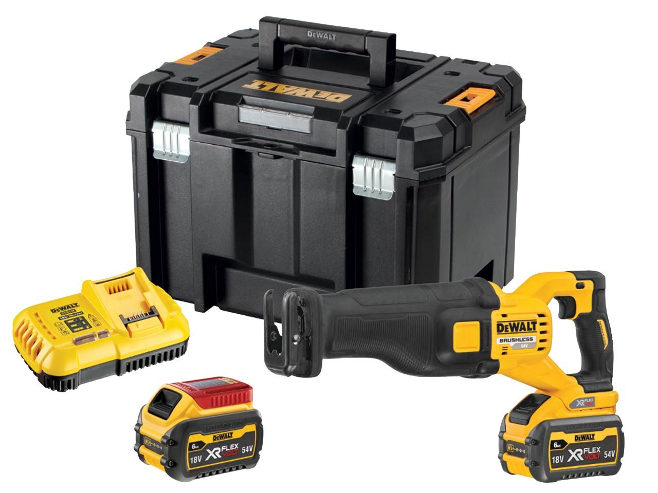 Piiksaag DeWalt FlexVolt DCS389T2-QW; 54 V; 2x6,0 Ah aku