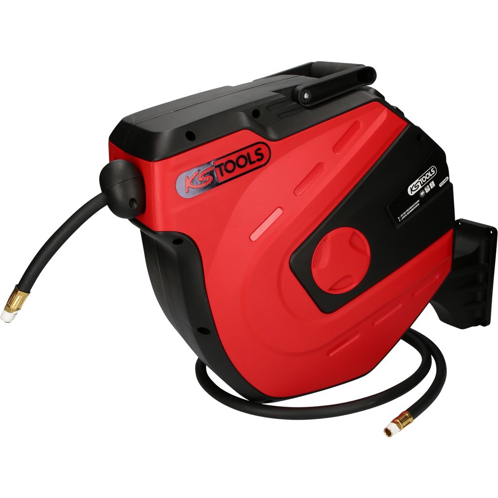 Kompressori õhuvoolik rullil KS Tools; 1/4''; 15 +1,5 m