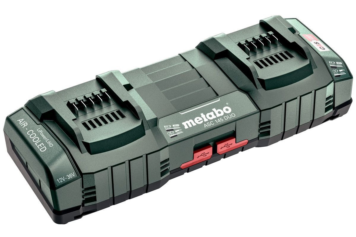 Laadija Metabo ASC 145 USB; 12-36 V