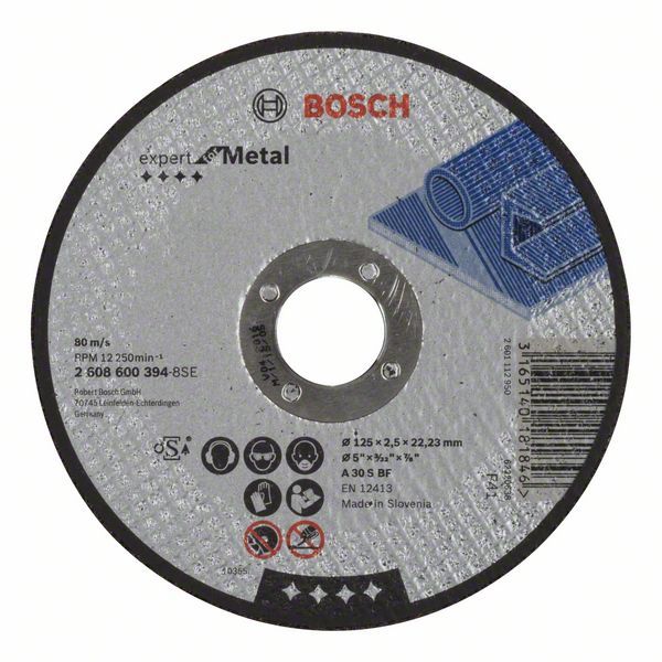 Abrasiiv lõikeketas Bosch A30 S BF; 125x2,5 mm