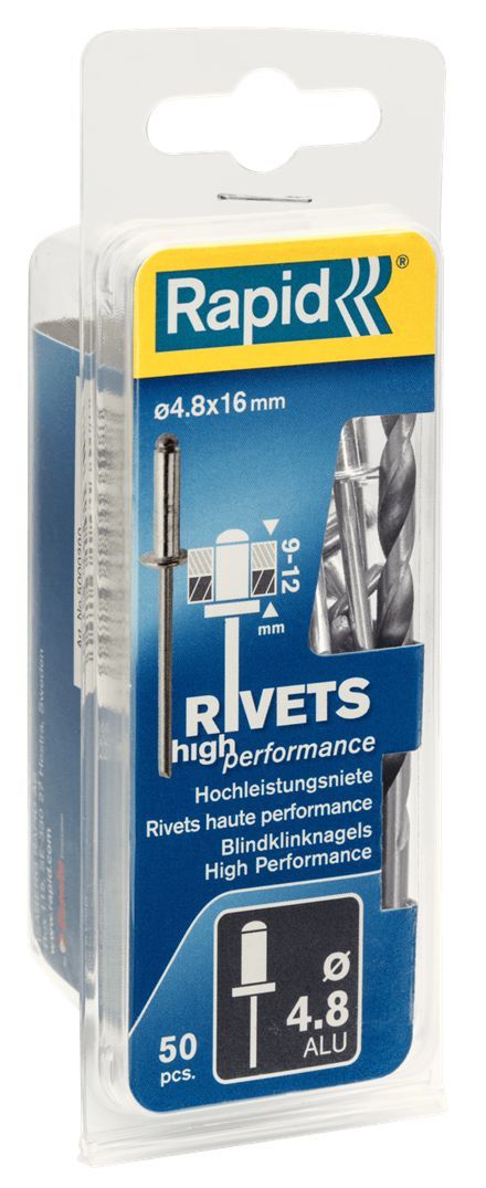 Needid Rapid; 4,8 mm; 16 mm; 50 tk