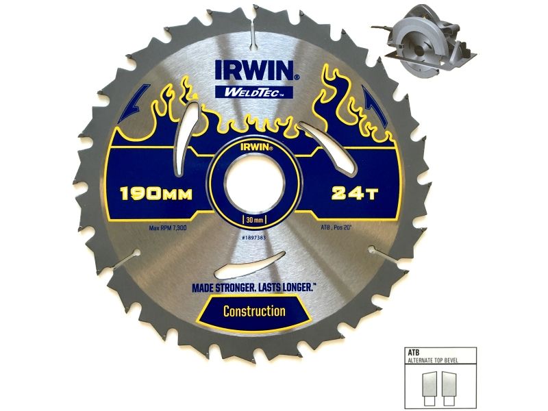 Saeketas puidule Irwin; 210x2,4x30,0 mm; Z40