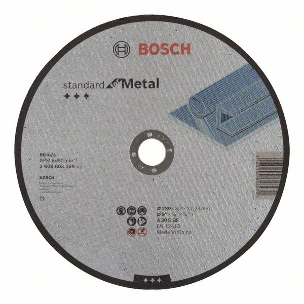 Abrasiiv lõikeketas Bosch Standard; 230x3 mm