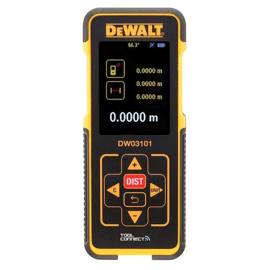 Laserkaugusmõõdik DeWalt DW03101-XJ