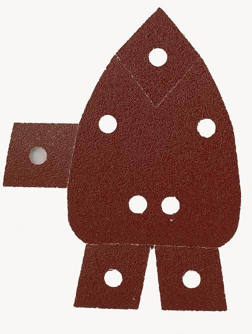 Kolmnurkne liivapaber Mirka Fish 3060300512; 135 mm; P120