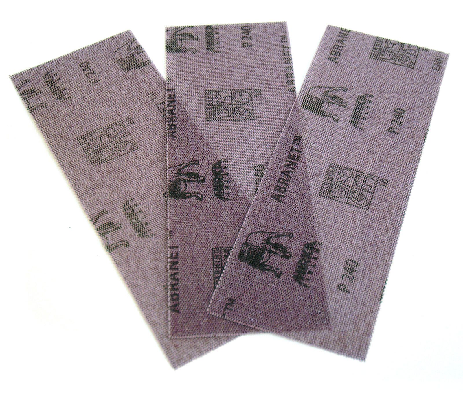 Liivapaber Mirka Abranet AE175F1080; 80x230 mm; P80; 10 tk