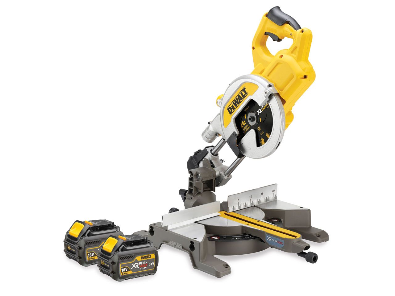Järkamissaag DeWalt FlexVolt DCS777T2; 54 V; 2x6,0 Ah aku