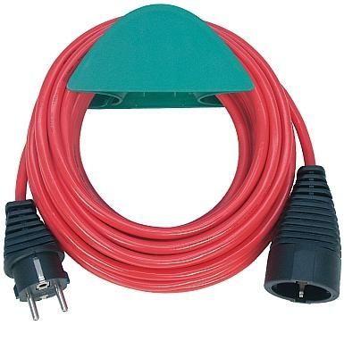 Pikendusjuhe Brennenstuhl, 10m, 1VDE, 3x1,5, punane