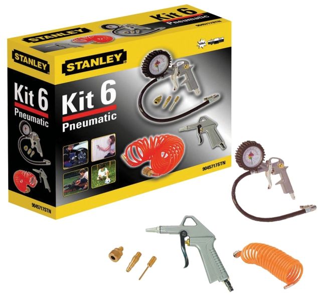 Pneumaatiliste tööriistade komplekt Stanley KIT6