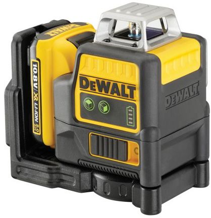 Lasernivelliir DeWalt DCE0811D1G roheline