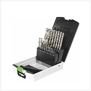 Metallipuuride komplekt Festool HSS D 1-10 Sort/19x; 1-10 mm; 19 tk