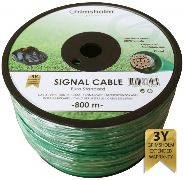 Traat robotniiduki perimeetri tähistamiseks Grimsholm Automower Basic; 2,7 mm x 800 m